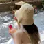 Siyuyan Nữ Chống Tia UV Ống Hút Ngư Dân Mũ Dệt Độc Đáo Thoáng Khí Màu Trơn Mũ Chống Nắng Cho Đi Bộ Đường Biển Chuyến Đi 1 Chiếc VN