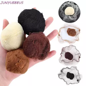 JUNYUE88US Mũ Tóc Giả Nylon Dùng Một Lần Thể Thao Nhảy Múa Tóc Đường Mềm Tạo Kiểu Tóc
