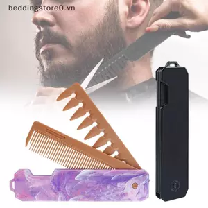 COD 1 Chiếc Tóc Gấp Di Động 2 / 3 Trong 1 Poetb Fine Toothb Wide Toothb Tạo Kiểu Cho Chải Lông Hàng Ngày MỚI