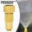 FEDAOG 1 Cái Vòi Phun Bằng Đồng, Vòi Phun Nông Nghiệp Gốm Bằng Đồng 0.8 / 1.0 / 1.2 / 1.5 / 1.8mm, Dụng Cụ Điện Sân Vườn Có Thể Điều Chỉnh Áp Lực Cao Hệ Thống Tưới Cây