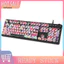 < CarFashion > 104 Cái / bộ Keycaps Keycaps tròn đa năng PBT cho bàn phím cơ Cherry MX