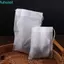 Túi lọc FUHUIOT Túi cà phê rỗng có thể phân hủy sinh học Cấp thực phẩm 100 chiếc Bộ lọc trà dùng một lần