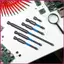 Bộ tuốc nơ vít 6 mảnh Hợp kim từ tính chính xác bằng thép hợp kim từ tính Công cụ kết hợp mũi khoan cho shopidaevn