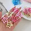 JULYHOT 10 Cái / bộ Ngôi Sao Đầy Màu Sắc Dễ Thương Pentagram Y2k Ngôi Sao Năm Cánh Bobby Kẹp Tóc Kẹp Kẹp Phụ Kiện Tóc Massivedeals