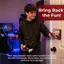 Retro Arcade Switch Bảng Điều Khiển ốp Tường Tấm Bao 3D In Cần Điều Khiển Trang Trí Nhà Phòng Rocker Tấm Tường Trang Trí shopidaevn