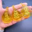 Cổ Điển Trung Quốc Vàng Pha Lê Kẻ Sọc Guanyin Nelace Mặt Dây Chuyền Thời Trang Quyến Rũ Trang Sức Phước Lành Luy Quà Tặng Dành Cho Nữ [Mina]