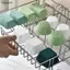 Bigapple 12 Chiếc Silicone Cupcake Nướng Cốc Muffin Lót Bộ, Chống Dính, Bánh Ngọt Khuôn RDG