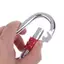 Ziyulinyuk 25KN An toàn leo núi cường độ cao Lo Bule Điện di hình chữ O Chuyên nghiệp Carabiner Rappelling Leo núi Tiếp liệu VN