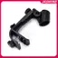 JASMINE 1 Nhựa Có Thể Điều Chỉnh Kẹp Trên Trống Viền Sho Gắn Micro Mic Kẹp Giá Đỡ JASMINE