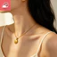 Phụ nữ Trung Quốc cổ điển chạm khắc hoa cao cấp giác quan, chống phai màu, đeo hàng ngày vòng cổ tinh tế