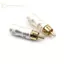 GE 4 Chiếc Mạ Vàng RCA Nam Cắm Cáp Âm Thanh HIFI Đầu Nối Video Âm Thanh Adapter VN