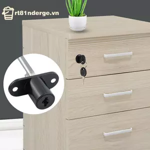 GE 16 / 19mm Tủ Lo Hợp Kim Kẽm Đồ Nội Thất Bàn Vẽ Bệ Lo Văn Phòng Nhà Hồ Sơ Tủ Lo Với 2 Phím VN