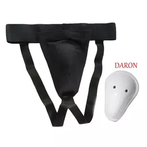 Cốc an toàn đấm bốc DARON, Hỗ trợ Jockstrap Đấm đấm bốc Đáy, Huấn luyện an toàn thể thao Dây thun chuyên nghiệp Groin Guard Võ thuật