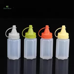 1 Bộ Chai Gia Vị Có Nắp Di Động Nước Sốt Mini Hộp Đựng Gia Vị Muối Lọ Gia Vị Nước Sốt Salad Bóp Chai mới