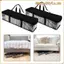 Hộp đựng bộ sưu tập MONOSTYLE, Túi lưu trữ trong suốt di động, có tay cầm có dây kéo Chống bụi DVD có thể xếp chồng lớn