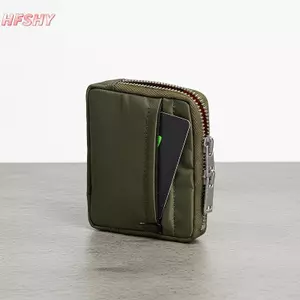 HFSHY Ví nhỏ cầm tay chống nước 1 chiếc Hộp đựng thẻ đa chức năng bằng Nylon mỏng cho Errands hàng ngày Unisex VN