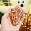 GE Luy Gold Thỏi Chúc Mặt Dây Chuyền Chai, Thỏi Vàng, Hạt Dưa, Đậu Phộng, Mini Vàng Đậu Chúc Bình Trang Trí VN