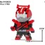 Kamen Rider Zi-O Mini Hạt Khối Xây Dựng Hình DIY Tự Lắp Ráp Tokusatsu Nhân Vật Handmade Hình Để Bàn Trang Trí Sưu Tập Đồ Chơi Quà Tặng Cho Người Hâm Mộ