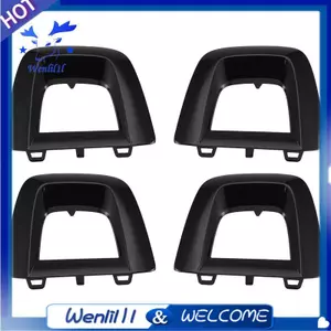 4 Viền lướt gió phía trước màu đen 2538856300 2538856400 2538856700 2538856800 Cho X253 C253 GLC 16-19