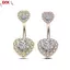 ECK Thời Trang Trái Tim Rốn Vòng Bụng Nút Xuyên Thép Không Gỉ Bụng Xuyên Trang Sức Cho Nữ Đi Biển Cơ Thể Xuyên HOT