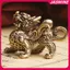 JASMINE Tượng Tượng Sự Giàu Có Đồng Thau Trang Trí Thịnh Vượng Phong Cách Trung Hoa Trang Trí Qilin Rồng Lu Động Vật Phong Thủy Vintage JASMINE