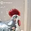 GE Gương Sáng Tạo Chien Điêu Khắc Tượng Disco Ball RoosterShape Trang Trí Nhà Đồ Trang Trí Dự Tiệc Đồ Trang Trí Sinh Nhật VN