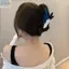 Kẹp Tóc JVSUB Acetate, Vuốt Tóc Cá Voi Hoạt Hình Kích Thước Lớn, Dễ Thương Nhẹ Không Trượt Sinh Vật Biển Vuốt Kẹp Mùa Hè