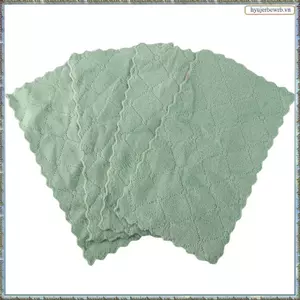 20 Gói Khăn lau bát đĩa nhà bếp, Vải lau sợi nhỏ thấm hút để làm sạch bát đĩa, nhà bếp, phòng tắm (Xám & Xanh)
