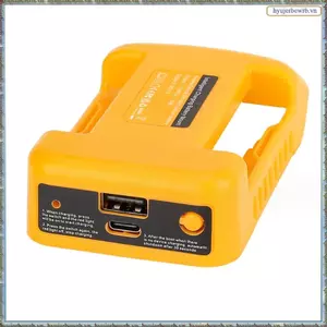 Bộ chuyển đổi sạc di động Tương thích cho Li-Ion 18V với giá đỡ pin USB Type-C Sạc nhanh Dễ dàng cài đặt Dễ dàng sử dụng