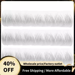 3 Máy Lọc Nước Dây 10 Inch Hộp Lọc Vết Thương 5 Micromet PP Cotton Lọc Sedmient Lọc