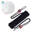 Đường kính 1 mảnh 10Mm Phụ kiện đi bộ đường dài ngoài trời Dây cường độ cao Dây an toàn màu đen