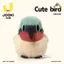 Hàng sẵn có Sunbird Búp bê sang trọng Dệt kim dễ thương Búp bê chim Gối ngủ Búp bê bé gái Quà tặng sinh nhật