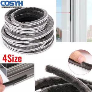 <cosyh>Kits New Door Strip Insect Proof Pile Seal Sliding Door Brush Cabinets