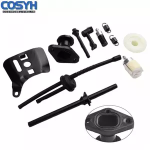 <cosyh>Chainsaw Kit Worm Gear Bar Plate For 2500 25cc Fuel Oil Hose Intake Manifold