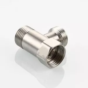 Hai Ra Thép Không Gỉ Một Điểm Van Nước Một Đầu Vào Máy Nước Nóng Góc Phụ Kiện Sinh Hoạt Vòi Phòng Tắm 4 Điểm 304 Van Ba Chiều