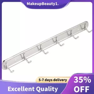 Móc treo tường bằng kim loại gia dụng 6 móc treo khăn dài 15 "