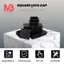 50mm x 50mm Nhựa Đầu Vuông Mù Nắp Ống Chèn 12 Cái