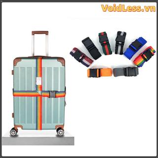 Thắt lưng hành lý VOIDLESS Dây đeo chéo có thể điều chỉnh Nhãn dán tên Dây đóng gói