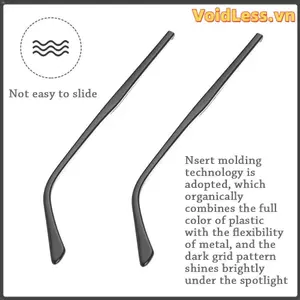 VOIDLESS 1 Cặp Kính Cánh Tay Kính Mát Công Cụ Sửa Chữa Chống Trơn Trượt Kính Mắt Phụ Kiện