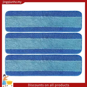 3 Gói Miếng Lau Nhà Microfiber Cho Tấm Vệ Sinh Microfiber Tương Thích Với Cây Lau Nhà Cho Máy Lau Sàn Gỗ Cứng