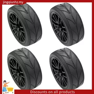 4 1 / 10 Lốp Cao Su Rc Đua Xe Lốp Trên Đường Vành Bánh Phù Hợp Cho 9068-6081 Rc Xe Phần