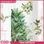 XUAN Lá Xanh Tường Stiers Cho Gia Đình Phòng Khách Trang Trí Vinyl Decal Dán Tường Thực Vật Nhiệt Đới DIY Kid Cửa Bức Tranh Tường Giấy Dán Tường VN