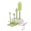 XUAN Di Động 6 Trong 1 Bộ Dụng Cụ Làm Sạch Bình Sữa Cho Bé Có Sấy Ra 2 Silicone Bình Chải Ống Hút Bàn Chải Núm Vú Hộp Bảo Quản VN