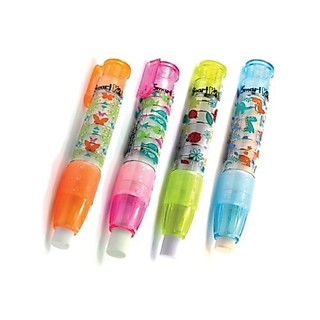 Gôm Smartkids dạng bấm ER-07 (1 Cái), dành cho học sinh, sinh viên, dễ dàng tẩy sạch chì, an toàn, không độc hại