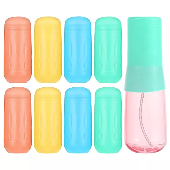 8 Chiếc Nắp Chai Silicon Cho Du Lịch, Tay Co Giãn Chống Rò Rỉ Du Lịch Cần Thiết Cho Nam Nữ, Đồ Vệ Sinh Du Lịch Cho Hầu Hết Kích Thước Dầu Gội Rửa Chai Cơ Thể