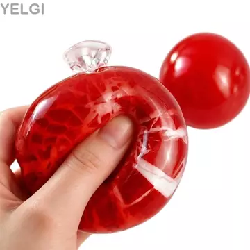 Đồ chơi bóp vết nứt sáp YELGI, Đồ chơi căng thẳng bóng giòn mềm mại, Giảm căng thẳng có thể tái sử dụng Đồ chơi kẹp giải nén có thể tái sử dụng cho trẻ em Người lớn
