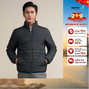 Áo khoác bông nam hai mặt May 10 mã 030124221LGG BLACK