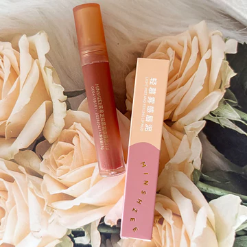 MINSHZEE MINSHZEE Light Mousse Mist Son môi không dễ phai màu Trắng lâu trôi Nhung Matte Son môi khỏa thân
