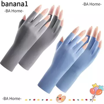 Găng Tay Tranh Móng Tay BANA, Bảo Vệ Tia UV Móng Tay Bảo Vệ Găng Tay Chống Nắng Da Ngón Tay, Chống Bức Xạ Nhiều Màu Sắc Chống Tia UV Đèn Led Móng Tay Nghệ Thuật Găng Tay Tăng Cường