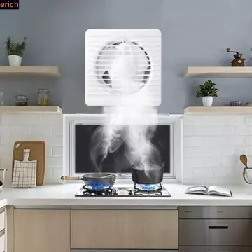 Quạt hút điện KOPIDA, Quạt hút luồng không khí mạnh tắt tiếng, Thông gió hàng ngày Vỏ bền bỉ Quạt ống nội tuyến có độ ồn thấp mạnh mẽ Sử dụng trong gia đình